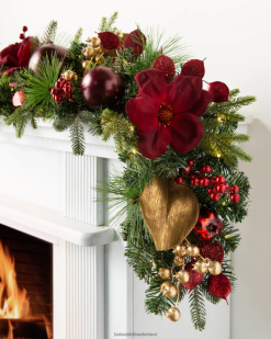 Balsam Hill biltmore magnolia-gebladerte 8ZHB78 decoratie