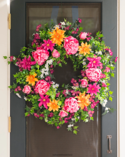 Balsam Hill buiten stralend pioenblad 8ZHB480 decoratie