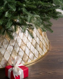 Balsam Hill capiz boomkraag 8ZHB190 decoratie