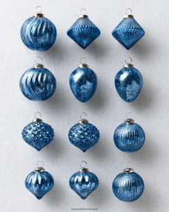 Balsam Hill Essentials jumbo kwikglazen ornamentset 8ZHB238 decoratie