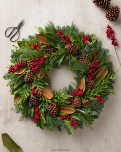 Balsam Hill fris zuidelijk magnolia groenblijvend blad 8ZHB131 decoratie