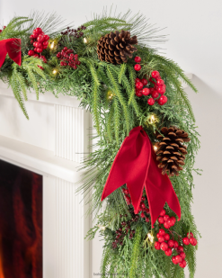 Balsam Hill groots erfgoedgebladerte 8ZHB174 decoratie