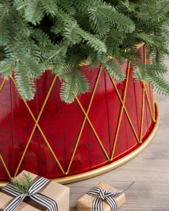 Balsam Hill kersttrommelboomkraag 8ZHB312 decoratie