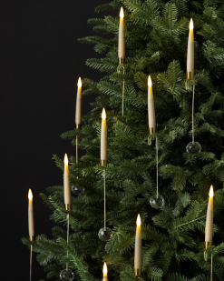 Balsam Hill kristallen druppel led-kerstboomkaarsen 8ZHB393 decoratie