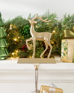 Balsam Hill prancer kous houder 8ZHB361 decoratie