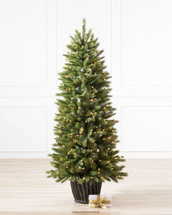 Balsam Hill Rutherford-spar ingemaakte boom 8ZHB155 decoratie