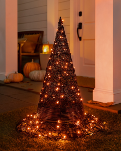 Balsam Hill verlichte betoverde draadheksenhoed 8ZHB450 decoratie