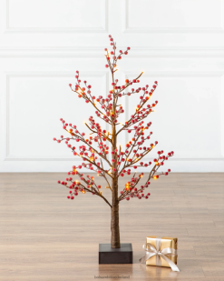 Balsam Hill verlichte gesuikerde bessenboom 8ZHB211 decoratie