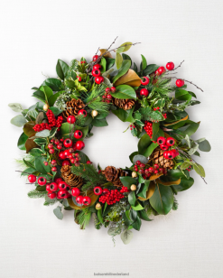 Balsam Hill vrolijk winterberry bosgebladerte 8ZHB144 decoratie