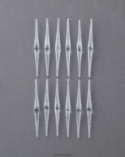 Balsam Hill winter witte ornamentset 8ZHB226 decoratie